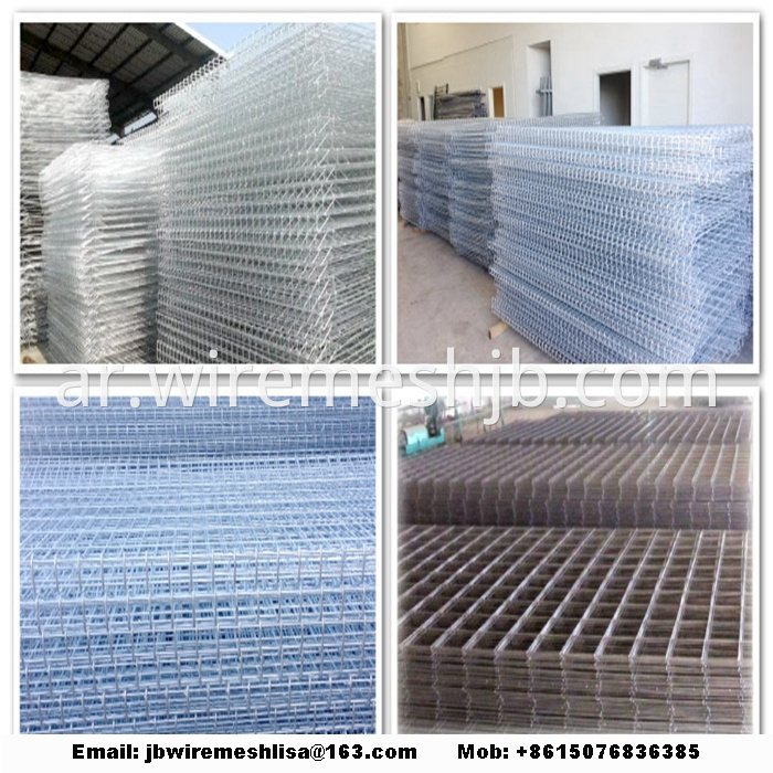 Galvanized Rolltop Fence/BRC Fence/Pool Fence